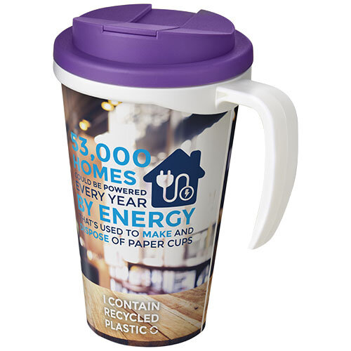 DéBlé Brite-Americano Grande® geïsoleerde beker bedrukken met logo
