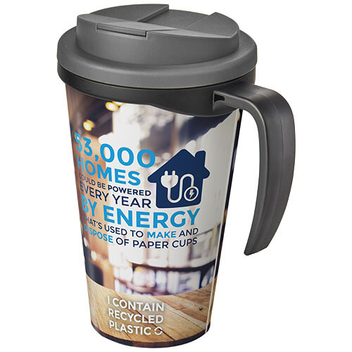 DéBlé Brite-Americano Grande® geïsoleerde beker bedrukken met logo