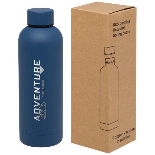 Spring 500 ml RCS gecertificeerde vacuümgeïsoleerde fles van koper