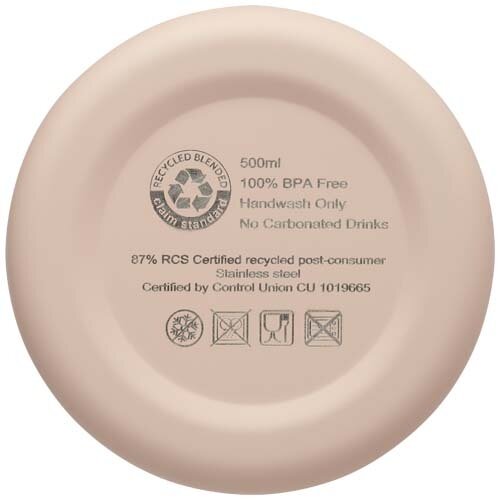 Spring 500 ml RCS gecertificeerde vacuümgeïsoleerde fles van koper