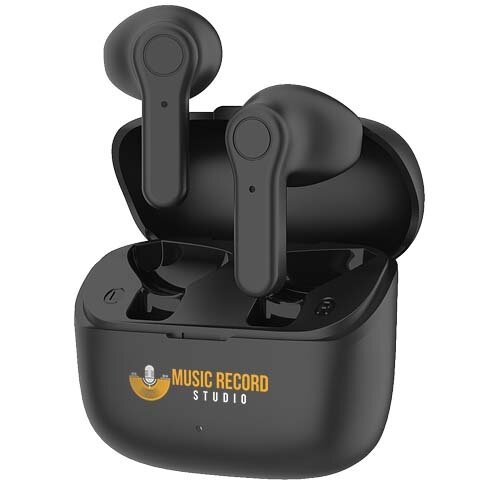 Prixton TWS155 Bluetooth® oordopjes met laadcase bedrukken met logo