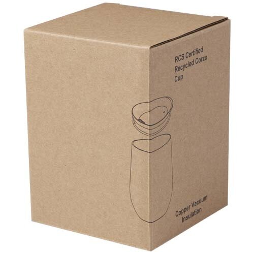 Corzo 350 ml RCS gecertificeerde vacuümgeïsoleerde kop van koper
