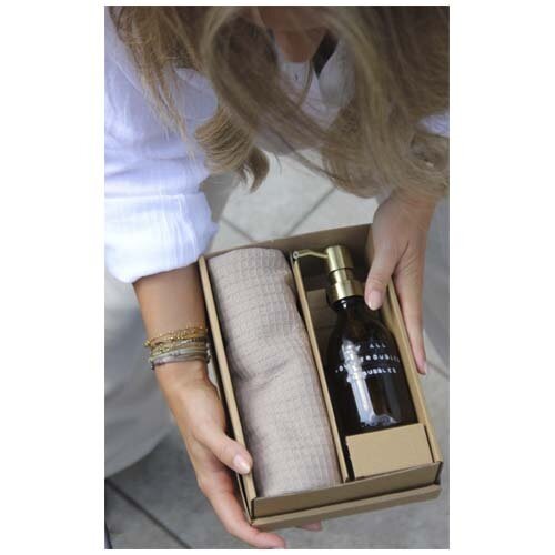 Wellmark Happy Home geschenkset bedrukken met logo DeBle