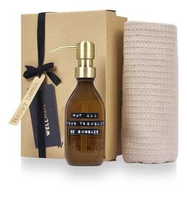 Wellmark Happy Home geschenkset bedrukken met logo DeBle