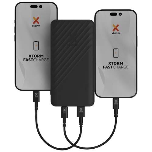 DeBle Xtorm XG210 Go2 Snellaadbare Powerbank 10.000 mAh 124411 bedrukken met logo