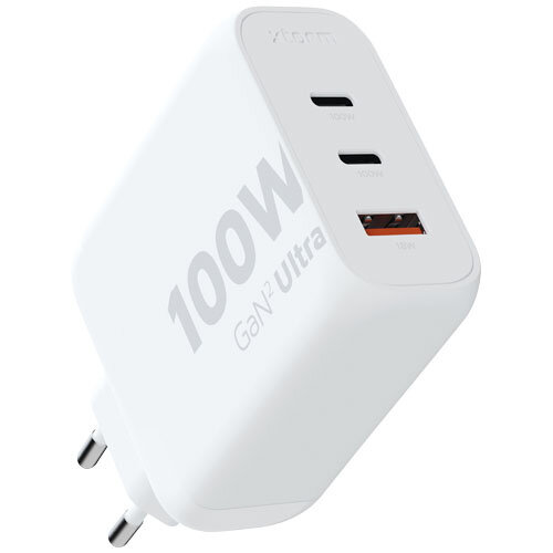 Xtorm XEC100 GaN² Ultra wandoplader 100 W Xtorm XEC100 GaN² Ultra wandoplader 100 W