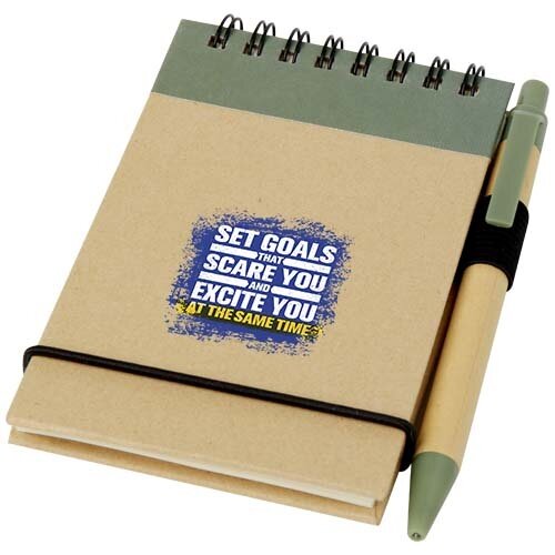 DeBle Zuse A7 notitieboek met pen bedrukken met logo