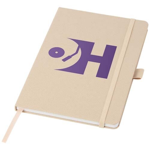 DeBle Honua A5 gerecycled notitieboek met RPET omslag bedrukken met logo