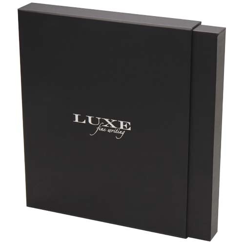 Legato set met A5 notitieboek met balpen en rollerbalpen