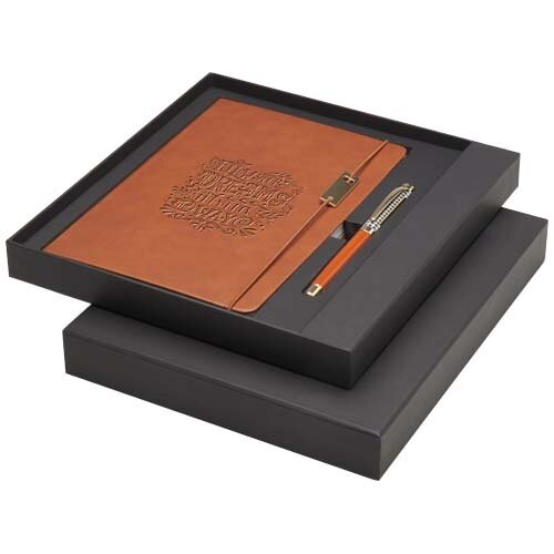 DéBlé Legato notitieboek geschenkset 10792571 bedrukt met logo