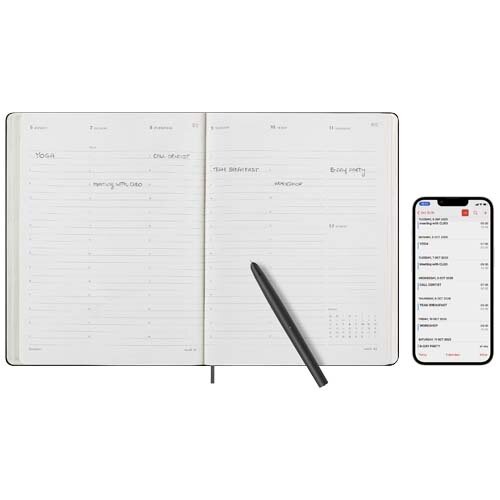 Moleskine 12 maanden smart  planner pro XL Moleskine 12 maanden smart  planner pro XL
