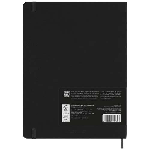 Moleskine 12 maanden smart  planner pro XL Moleskine 12 maanden smart  planner pro XL