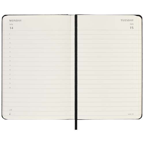 Moleskine hardback pocket dagagenda voor 12 maanden met harde kaft en FSC®-gecertificeerd papier