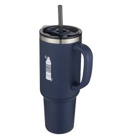 Sydney RCS vacuümgeïsoleerde mok van koper met rietje bedrukken met logo DeBle