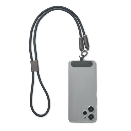 Telefoon Lanyard oplaadkabel (MO2585) met logo