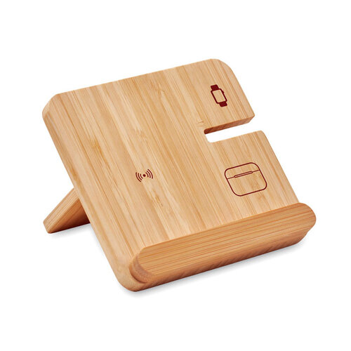 Boogar 3-in-1 draadloze oplader (MO2458) met logo