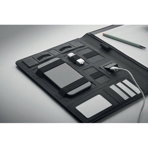 Burgus A4 map met draadloze oplader MO2495