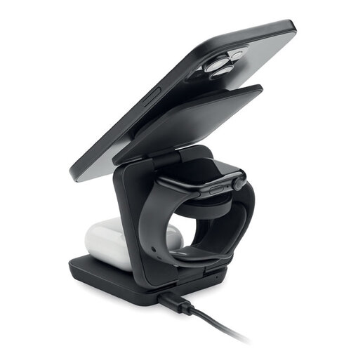 Netica 3-in-1 opvouwbaar laadstation (MO2521) met logo
