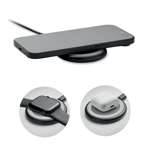Werlies 3-in-1 draadloze oplader (MO2420) met logo