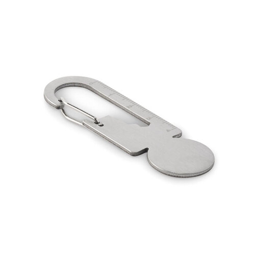 Multifunctionele sleutelhanger (MO2337) met logo