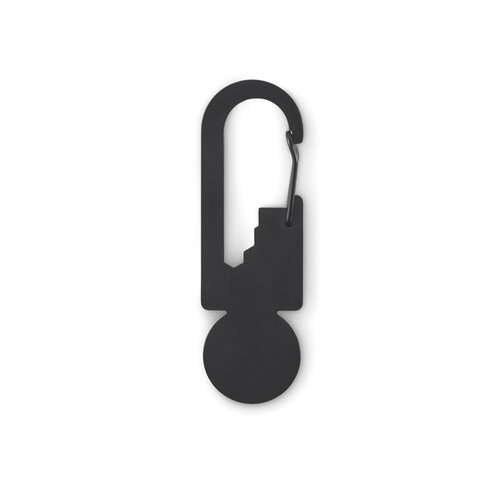Multifunctionele sleutelhanger (MO2337) met logo