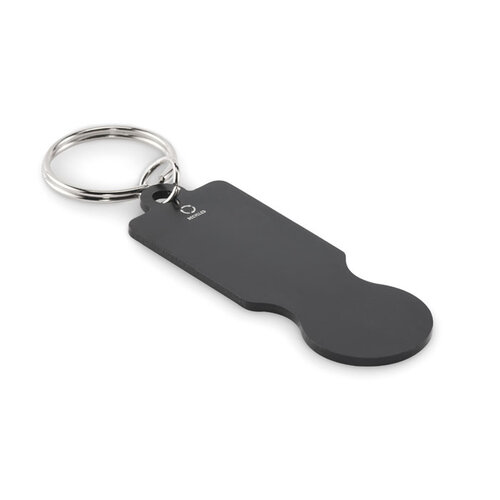 Sleutelhanger met winkelwagenmunt (MO2407) met logo