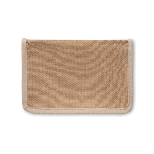 Lona jute en canvas koeltas 3 liter bedrukken met logo DeBle