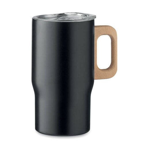 Thermosbeker met houten handvat Tumboo 350 ml MO2499