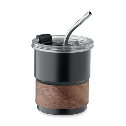 Mate RVS beker 260 ml met logo bedrukken DeBle