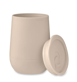 Thermobeker 300 ml PP Go met logo bedrukken DeBle