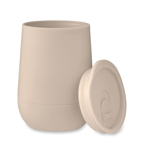 Thermobeker 300 ml PP Go met logo bedrukken DeBle