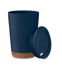 Thermobeker 300 ml kurk Co met logo bedrukken DeBle