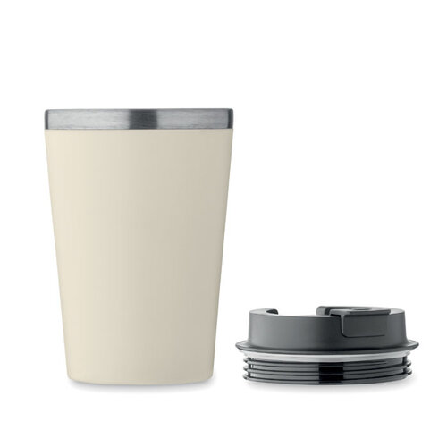 Thermobeker 350 ml keramische voering Blerm met logo bedrukken DeBle