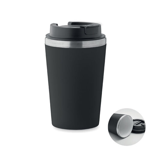 Thermobeker 350 ml keramische voering Blerm met logo bedrukken DeBle