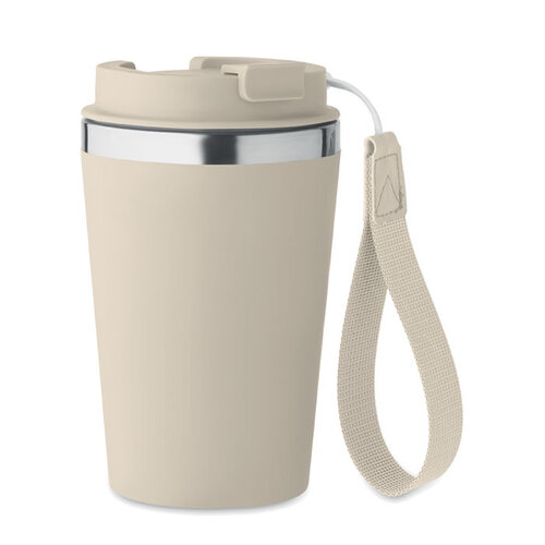 Gerecyclede RVS thermobeker Topaz 350 ml MO2317 met logo