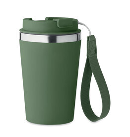 Gerecyclede RVS thermobeker Topaz 350 ml MO2317 met logo