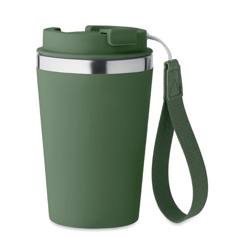 Gerecyclede RVS thermobeker Topaz 350 ml MO2317 met logo