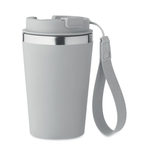 Gerecyclede RVS thermobeker Topaz 350 ml MO2317 met logo