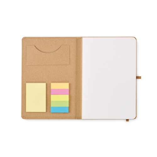 DeBle A5 Sticknote notitieboek MO2554 met sticky notes bedrukken met logo