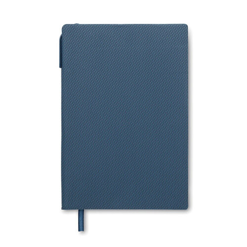 DeBle Nota A5 PU notitieboek met pen MO2524 bedrukken met logo