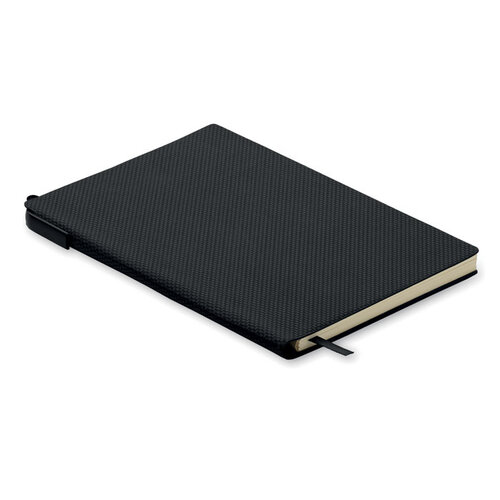 DeBle Nota A5 PU notitieboek met pen MO2524 bedrukken met logo