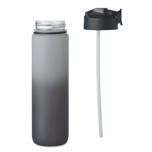 DeBle Activate sportwaterfles 1 liter RPET MO2489 met tijdsaanduiding bedrukt met logo