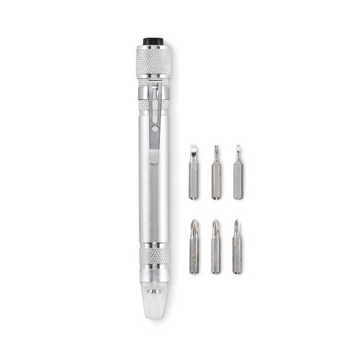 Gerecycleerde multi tool pen (MO2498) met logo