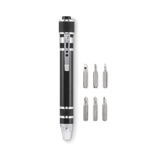Gerecycleerde multi tool pen (MO2498) met logo