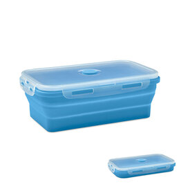 DéBlé Kolapso inklapbare siliconen lunchbox 1200 ml MO2549 bedrukt met logo