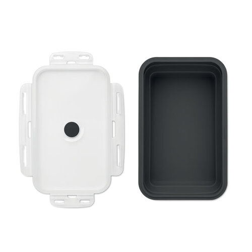DéBlé Kolapso inklapbare siliconen lunchbox 1200 ml MO2549 bedrukt met logo