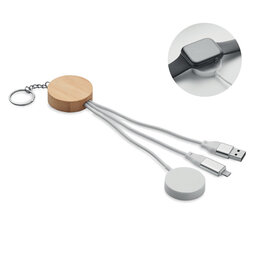 Sleutelhanger met 4-in-1 kabel MO2451
