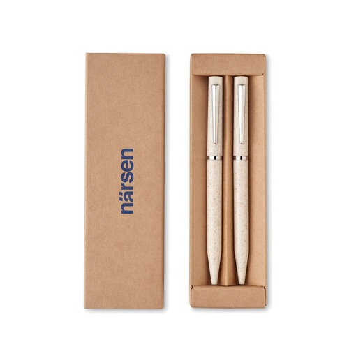 Peat Tarwestro/ABS draaipennen set (MO2448) met logo