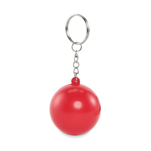 DeBle stressbal sleutelhanger bedrukken met logo PU balvorm Cirkely MO2454