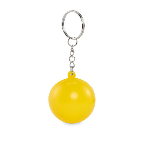 DeBle stressbal sleutelhanger bedrukken met logo PU balvorm Cirkely MO2454